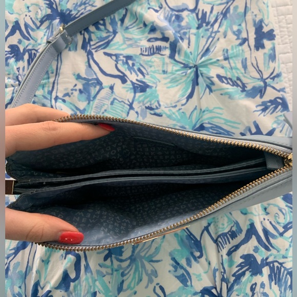 Kate Spade Light Blue Crossbody Purse - Picture 2 of 5